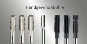 Hochwertige Handgewindebohrer zum Schneiden von Innengewinde