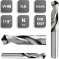 Preview: 3 / 4 / 5 / 6 mm ✓ VHM-Spiralbohrer-Set DIN1897, Bohrer-Satz Typ N, 118°