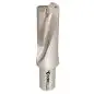 Preview: 17,5 mm ✓ 2xD Wendeplattenbohrer, Vollbohrer, U-Drill mit IK für WCM.030208-Wendeplatten
