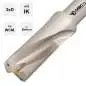 Preview: 17,5 mm ✓ 2xD Wendeplattenbohrer, Vollbohrer, U-Drill mit IK für WCM.030208-Wendeplatten