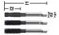 Preview: M12 ✓ HSSE/PM Handgewindebohrer Satz 1-2-F für gehärtete Stähle mit Spezialbeschichtung, DIN352, 6HX