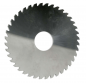 Preview: Metallkreissägeblatt aus Vollhartmetall, 50,0 x 2,50 x 13 mm, grobverzahnt - VHM-Kreissägeblatt, DIN 1838 B, Z=32 GEFRABO