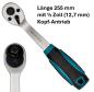 Preview: Ratsche 1/2 Zoll 72 Zähne 255 mm Umschaltknarre CrV Stahl Profi Werkzeug