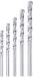 Preview: Steinbohrer Satz BOHRER SET 4 / 5 / 6 / 8 / 10 mm Steinbohrer-Fliesenbohrer
