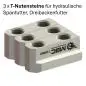 Preview: T-Nutensteine für 12" hydraulische Spannfutter, Dreibackenfutter 3er Set
