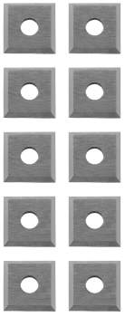 12 x 12 x 1,5 mm HM Wendeplatte 35° WP-Quadratisch, Wendemesser, Ersatzmesser für Hartholz, Weichholz, Plastik & Spanplatten