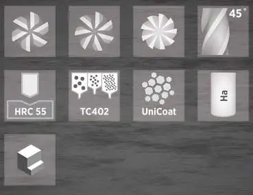 6,0 x 13 x 57 - d2=6 mm ✓ VHM-Schaftfräser 45°, beschichteter Fräser zum Schlichten, Schlichtfräser Z=6, HA Schaft