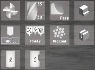 16,0 x 26 x 83 - d2=12 mm ✓ VHM-Schruppfräser 35/38°, Shredder Z=4 mit spezialem Spanbrecher, Fräser mit ungleicher Teilung