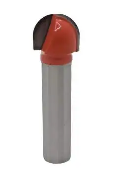 12 mm R6 ✓ HM Raidusfräser, Holzfräser, Oberfräser, Vollradiusfräser d2=8 mm für Oberfräse