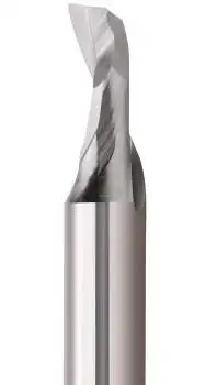 5,0 x 12 x 60 - d2=8 mm ✓ HSS Alufräser, Einzahnfräser, Fräser, Spiralfräser mit Z=1