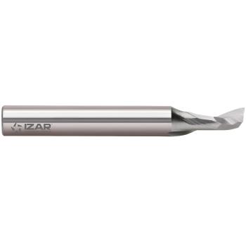 4,0 x 12 x 60 - d2=6 mm ✓ HSS Alufräser, Einzahnfräser, Fräser, Spiralfräser mit Z=1