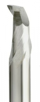 4,0 x 12 x 60 - d2=8 mm ✓ HSSE Alufräser, Einzahnfräser, Fräser, Spiralfräser mit Z=1