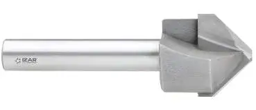 18,0 x 59 mm - d2=8 mm ✓ HM V-Nutenfräser, Abkantfräser, V-Cut Fasenfräser, 90° Fasenfräser mit Spezialgeometrie für Alu-Verbundstoffe 