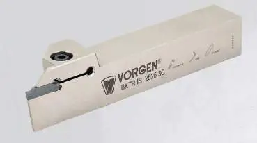 12 x 12 BKTR-IS-3C Rechts ✓ Stechplattenhalter Abstechhalter für DGN.-Wendeplatten 3 mm