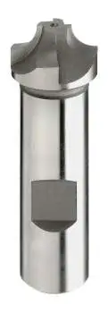 R5,5 / 19 x 67 mm, d2=16,0 HB - HSSE-Viertelrund-Profilfräser, DIN 6518, Z=4, blank