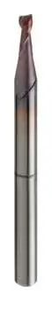 0,8 x 2 x 38 - d2=3 mm ✓ VHM-Mikrofräser 30°, Z=2, Spezialbeschichteter Mini-Schaftfräser