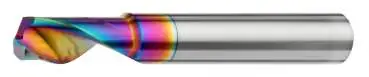 10,0 x 25 x 75, d2=10 mm ✓ VHM-Einzahnfräser 30°, RainBow-beschichtet