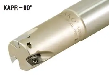 Schaftfräser für ADMT10T3 (WLTR) Wendeplatten, Z=2, AKKO