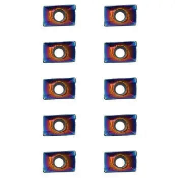 10x APKT1003 Wendeplatten Edelstahl ✓ APKT10 ISO Fräswendeplatten mit Spezialbeschichtung, Wendeschneidplatten