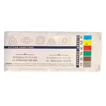 10x APKT1003 Wendeplatten Edelstahl ✓ APKT10 ISO Fräswendeplatten mit Spezialbeschichtung, Wendeschneidplatten
