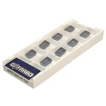 APKT1003 Wendeplatten Edelstahl - 10 Stück APKT10 ISO Fräswendeplatten mit Beschichtung
