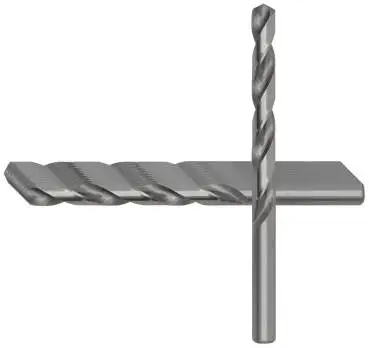1,0 x 12 x 34 - d2=1 mm ✓ 10 x HSS-G Spiralbohrer, Metallbohrer, Stahlbohrer 135° geschliffen (VPE 10 Stück)