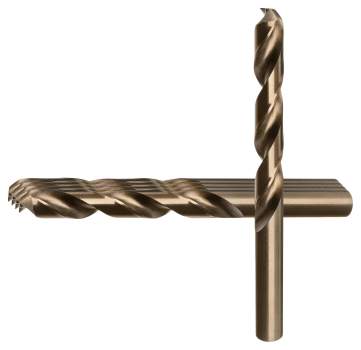 10,2 x 87 x 133, d2=10,2 mm ✓ 5 x HSSE-Spiralbohrer 135°, DIN338, Edelstahlbohrer, Cobaltlegiert (VPE 5 Stück)