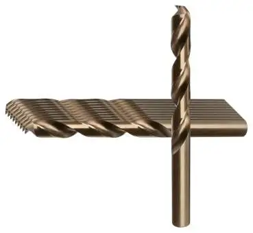 1,0 x 12 x 34, d2=1 mm ✓ 10 x HSSE-Spiralbohrer 135°, DIN 338, Edelstahlbohrer, Cobaltlegiert (VPE 10 Stück)