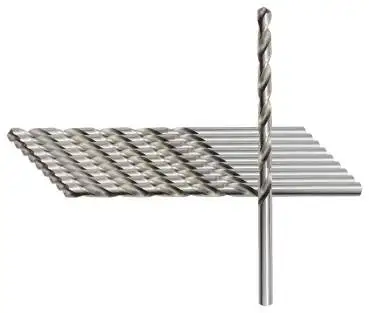 2,0 x 56 x 85 - d2=2 mm ✓ 10 x HSS-G-Spiralbohrer 135°, DIN 340, Metallbohrer lang (VPE10 Stück)