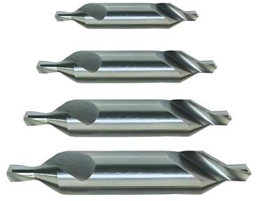 HSSE Zentrierbohrer DIN333 Form A, 60 ° 0,75 - 5 mm NEU Extralang/ Überlang TO