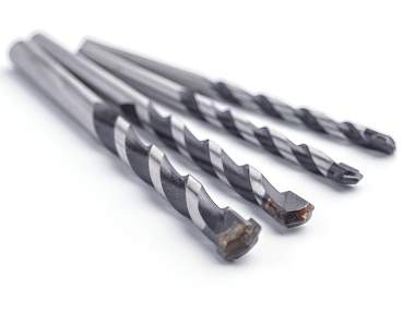 Betonbohrer, Steinbohrer, Hartmetallsteinbohrer DIN8039 Gefräst 130° Spitzenwinkel