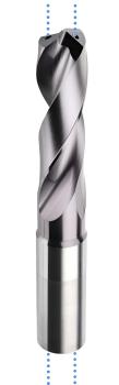 5,1 x 20 x 66, d2=6 mm ✓ VHM-Spiralbohrer mit IK, 3xD Hochleistungsbohrer beschichtet, Kühlkanalbohrer Universalbohrer 140°