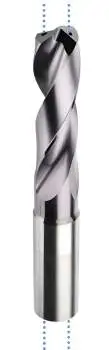 12,0 x 40 x 102, d2=12 mm ✓ VHM-Spiralbohrer mit IK, 3xD Hochleistungsbohrer beschichtet, Kühlkanalbohrer Universalbohrer 140°
