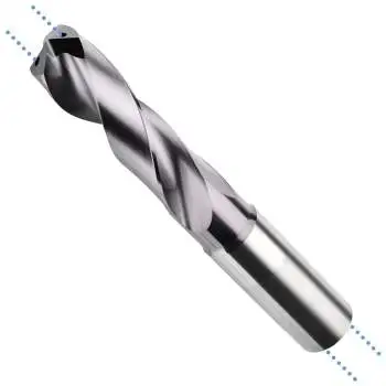 12,0 x 40 x 102, d2=12 mm ✓ VHM-Spiralbohrer mit IK, 3xD Hochleistungsbohrer beschichtet, Kühlkanalbohrer Universalbohrer 140°