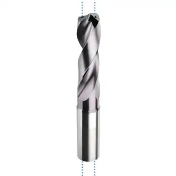 10,4 x 40 x 102, d2=12 mm ✓ VHM-Spiralbohrer mit IK, 3xD Hochleistungsbohrer beschichtet, Kühlkanalbohrer Universalbohrer 140°