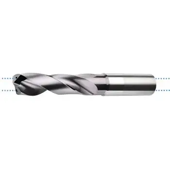 10,4 x 40 x 102, d2=12 mm ✓ VHM-Spiralbohrer mit IK, 3xD Hochleistungsbohrer beschichtet, Kühlkanalbohrer Universalbohrer 140°