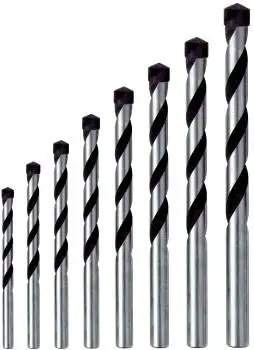 BOHRER SET 3 / 4 / 5 / 6 / 7 / 8 / 9 / 10 mm Betonbohrer Bohrer