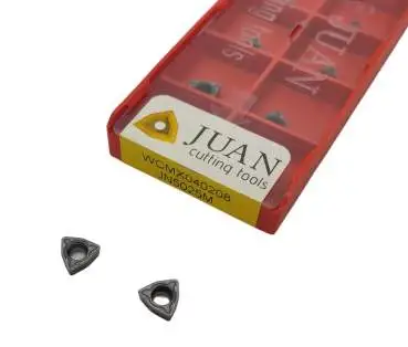 10 x WCMX040208 Wendeplatten für Stahl