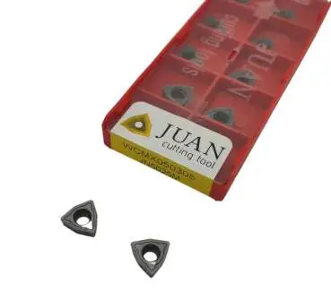 10 x WCMX050308 Wendeplatten für Stahl