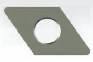 DNMG15 HM Unterlegplatte, Ersatzteil für Drehhalter und Bohrstangen