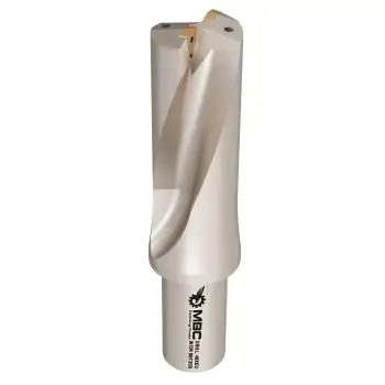 17,5 mm ✓ 2xD Wendeplattenbohrer, Vollbohrer, U-Drill mit IK für WCM.030208-Wendeplatten