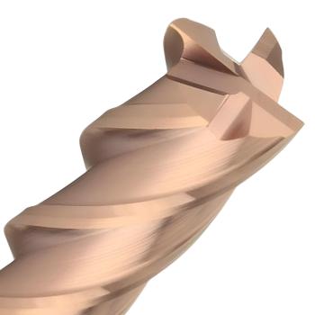 1,5 x 4 x 50 - d2=4 mm ✓ VHM Fräser, Universal-Schaftfräser 30°, Z=4 mit TiSiN Beschichtung für Werkstoffe bis ca. 52 HRC