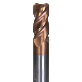 VHM Schaftfräser mit Eckenradius, Kopierfräser, Torusfräser Z=4, TiSiN