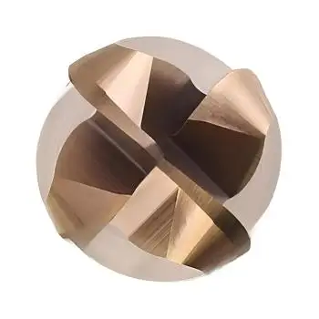 3ER0,5 x 8 x 50 - d2=3 mm ✓ VHM Schaftfräser mit Eckenradius, Kopierfräser, Torusfräser Z=4, TiSiN