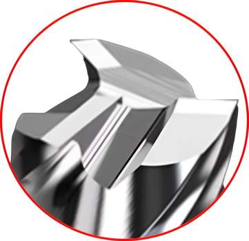 3 / 4 / 5 / 6 mm ✓ VHM Alu-Fräser-Satz, Z=3, Schaftfräser Set mit polierter Nut für NE-Metalle im Rundbox