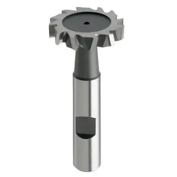 32,5 x 6 x 71 - d2=12 mm ✓ HSSE-Schlitzfräser, T-Fräser, T-Nutenfräser kreuzverzahnt, DIN850, Z=10, Typ N, HB