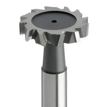 Hochwertiger HSSE-Schlitzfräser, T-Fräser, T-Nutenfräser gerade verzahnt, DIN850, Typ N, HB Schaft