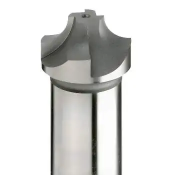 HSSE-Viertelrund-Profilfräser, DIN 6518, Viertelkreisanschliff