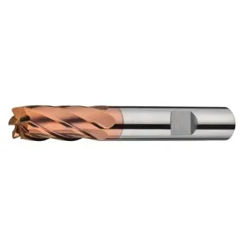 2,0 x 6 x 8 x 57 - d2=6 mm Z4 ✓ VHM Spezial-Fräser 25/28° für Formenbau bis 65 HRC einsetzbar HPC