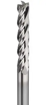 Hochwertiger VHM-Schaftfräser 30°, Z=4, poliert, Universalfräser, überlang/extralang